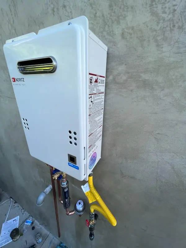 Tankless water heater installation for City Center homes